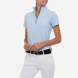 Camisas de Moda para Mujer, para Montar a Caballo, Golf, Tejidas, de Poliéster Sólido, Personalizables, Casuales, al por Mayor, de Alta Calidad - Product Image 1
