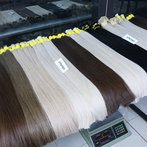 ผมต่อแบบเรมี่แท้28นิ้วแบบเวียดนามจมสอง100กรัมสีอ่อนสไตล์คลื่นธรรมชาติ - Product Image 1