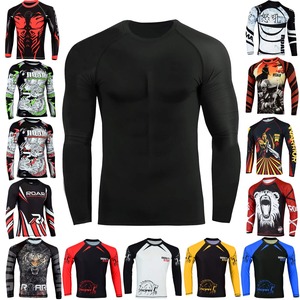 Chemise de compression à manches courtes à séchage rapide Gym Rash Guard pour hommes Logo personnalisé Couleur unie OEM Stretch Fit Top Fournisseur Logo personnalisé - Product Image 6