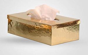 Caja de pañuelos de latón indio tradicional mejor demandada pieza de arte pulida a mano para estilo interior disponible para la venta desde India - Product Image 3