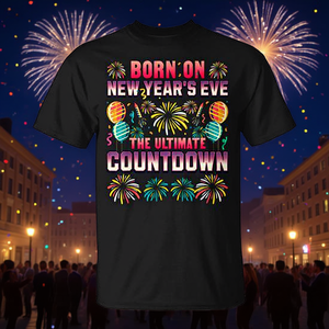 Camiseta de cumpleaños con cuenta regresiva definitiva para el Día de Año Nuevo, camiseta promocional definitiva - Product Image 3