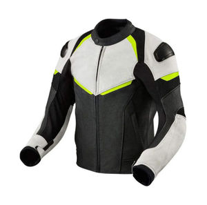 Vêtements de sport personnalisés pour hommes Racing Team grande taille veste d'équitation respirante/vestes de moto en cuir sur mesure - Product Image 1