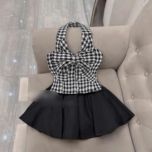 Ensemble 2 pièces pour femmes prix d'usine mini ensemble pour femmes emballage personnalisé décontracté lavable fabricant du Vietnam - Product Image 1