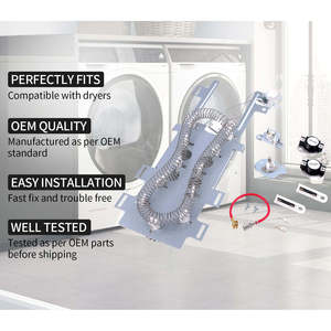 Whirlpool for Kenmore Maytag Dryer Heating Element <b>Kit</b> <b>Electric</b> 8544771 Cloth Material Parts for Washing Machine & Hotel Use - Product Image 2