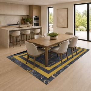 <b>RUGS</b> DEPOT LXDP-0210 Wholesale Beige Brown Minimalist Designer Digital Printed Machine Washable Chenille Area <b>Rug</b> <b>Non</b> <b>Slip</b> - Product Image 4