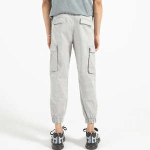 Wholesale <b>Mens</b> Cotton Linen <b>Pants</b> Breathable Comfortable <b>Summer</b> Lightweight Casual Trousers - Product Image 2
