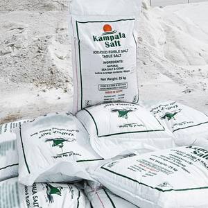 Sal Marina Comestible Iodada Kampala, Bolsa de 25 kg |   Sal de Mesa Blanca Sólida Refinada de Grado Alimenticio con 99.8% de Pureza, NaCl, Certificada por HACCP, Egipto - Product Image 5