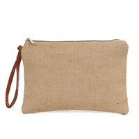 Sac de rangement cosmétique étanche à la mode pour femmes fermeture à glissière Logo personnalisé pochette en Jute pochette en Tyvek maquillage bonbons