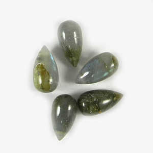 Cuentas de piedras preciosas de labradorita Natural de alta calidad al por mayor, ágata de corte ovalado suelto, lapislázulimar, cojín de Color amatista, forma de corazón y pera plana - Product Image 2