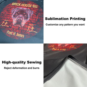 Custom ODM Logo Grappling Jiu Jitsu Rash Guard Short Sleeve Sublimation <b>Compression</b> <b>Shirt</b> <b>Men</b> Kids Adults Rash Guard for <b>Men</b> - Product Image 3