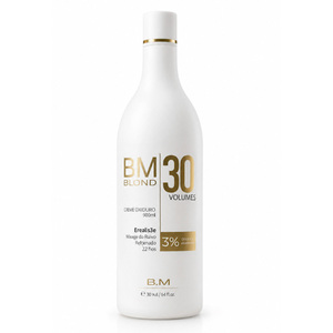 Bionat 30 Volumes Crème Oxydante Nourrissante pour Cheveux Blonds 900ml Développeur d'Oxygène 3% Permanent pour Coloration Capillaire en Salon - Product Image 1