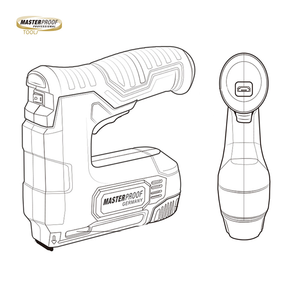 Pistola de Clavos Eléctrica Personalizable, Portátil, de Iones de Litio, <span class=keywords><strong>Clavadora</strong></span> Eléctrica 2 en 1, <span class=keywords><strong>Clavadora</strong></span> Inalámbrica - Product Image 3