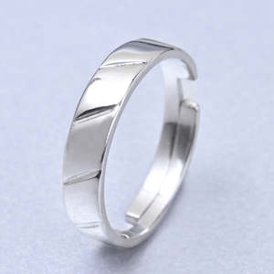 NOVAMART Fine Real 925 Sterling Silver Twist Band <b>Ring</b> Rhodium & <b>Gold</b> Plated Bezel Set <b>Opal</b> Stone Jewelry Wholesale Export - Product Image 3