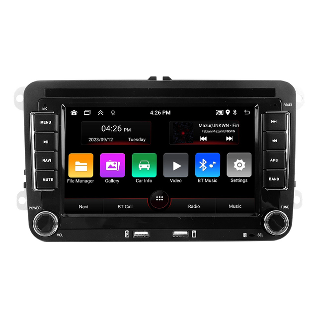 MEKEDE Android Car Multimedia Stereo GPS Navigation Car-play Head Unit for Volkswagen Golf 5 6 Polo Passat B6 B7 CC Skoda Jetta