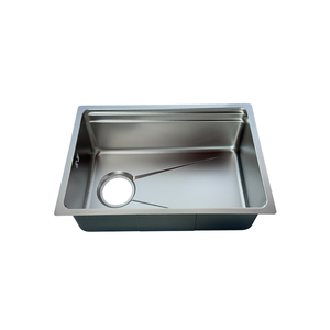Leimanxi 304 Acero inoxidable 1,3mm de espesor Fregadero de cocina moderno de un solo tazón grande - Product Image 1