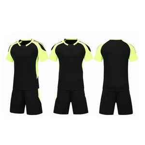 Equipación de equipo de fútbol, camisetas de fútbol de color amarillo, kits de fútbol personalizados, uniforme de entrenamiento de fútbol para unisex - Product Image 1