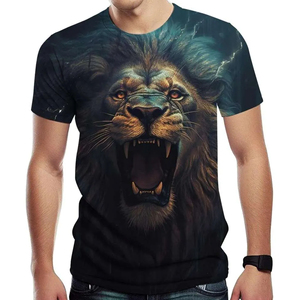 T-shirt col rond 100% coton de haute qualité avec impression de logo personnalisé respirant T-shirts unisexes vierges pour hommes motif solide BD vente en gros - Product Image 4