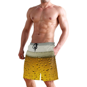 Shorts cargo d'été pour homme de marque personnalisée, décontractés, taille élastique, deux poches, coupe régulière, spandex/polyester, motif uni, service OEM - Product Image 5