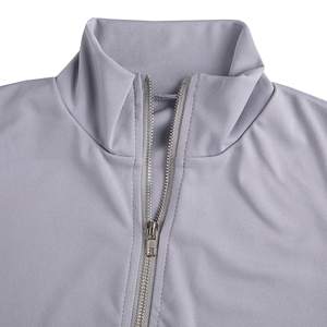 Tenues 2 pièces pour femmes Combinaisons de survêtement Coupe-vent léger Veste à fermeture éclair Crop Top Pants Set Easy Wear Tracksuit - Product Image 3