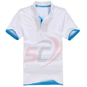 Camiseta Personalizada con Bordado, Corte Ajustado, Tejido Sólido y Transpirable, Unisex, para Hombre, de Algodón y Poliéster - Product Image 5