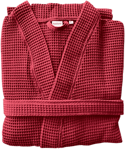 Albornoz de Algodón 100% Personalizable, Tipo Waffle Pique, Talla L, 536 g, Productos al por Mayor con Logotipo Personalizado, Tallas y Colores Disponibles - Product Image 1