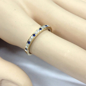 Anillo minimalista de plata de ley con piedra de circón para mujer, anillo de banda chapado en oro de 18 quilates, joyería de moda romántica, banda de boda para fiestas - Product Image 6