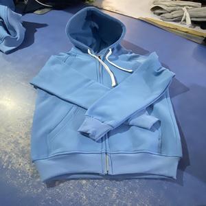 Sudadera con capucha de poliéster/algodón personalizable OEM Pakistán invierno patrón sólido Abrigo con capucha impresión Digital diseño forrado teñido liso - Product Image 4