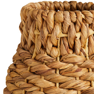 Jarrón de ratán natural, maceta de mimbre tejida, cesta decorativa, hecho a mano jarrón de ratán, decoración del hogar, jarrón de mimbre de estilo bohemio - Product Image 3