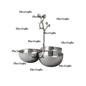 Cuenco decorativo de acero y aluminio para servidor de nueces de nuevo diseño para chocolates, dátiles y cuenco para servir nueces al mejor precio - Product Image 4