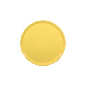 Assiette à pizza en plastique jaune de 330 mm pour plats et vaisselle - Product Image 1