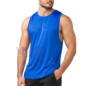 Camisetas sin mangas de algodón para hombre, chaleco deportivo sin mangas de verano con diseño informal ajustado para gimnasio, Camiseta deportiva, camisetas sin mangas para hombre - Product Image 2