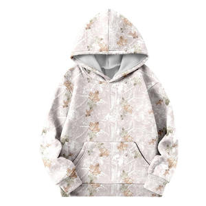 Sweat-shirt à capuche unisexe surdimensionné léger imprimé en polaire avec poche 100% coton Hiver 2 pièces Coupe-vent à fermeture éclair décontracté - Product Image 1