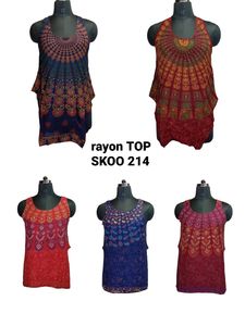 Camiseta sin mangas de algodón para mujer, estilo bohemio, moderno y a la moda, tejido corto de punto con decoración de cintas - Product Image 3