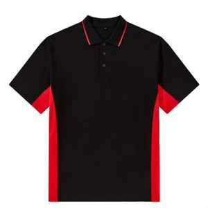 เสื้อโปโลผู้ชายผ้าโพลีเอสเตอร์ ระบายอากาศ แห้งเร็ว แขนสั้น ชุดยูนิฟอร์ม น้ำหนักเบา เสื้อทำงานลำลองสำหรับฤดูร้อน - Product Image 1