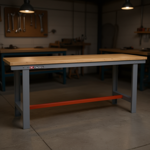 Banc de travail d'entretien Facom 2m avec leviers de démontage - Product Image 3