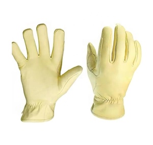 Gants électriques en cuir résistant aux flammes Gants en grain de chèvre pour maximiser le confort et la dextérité tout en réduisant la fatigue des mains - Product Image 4