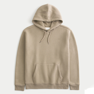 Alta calidad 500 GSM algodón grueso en blanco liso de peso pesado sudaderas con capucha de gran tamaño sin cuerda Unisex logotipo personalizado de talla grande sudaderas con capucha para hombres - Product Image 4