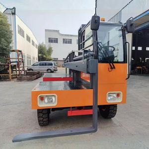 מטעין צד 1.5 טון 2.5ton 2.5ton משאית ארבע דרך הסוללה להגיע מלגזה לטיפול בצינור - Product Image 3