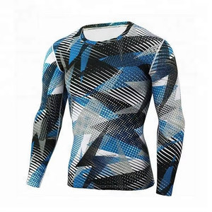 Rashguard de qualité supérieure pour hommes, doux et respirant, chemise de compression sportive, grande taille, vêtements de compression pour la gym et l'entraînement - Product Image 6