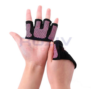 High Demanding Neoprene Weight <b>Lifting</b> <b>Gloves</b> Heavy Duty Extra Grip Breathable Gym Use Customized Logo Design - Product Image 3