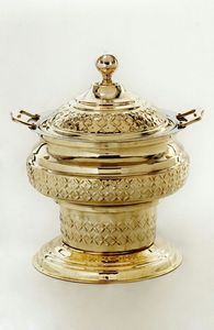 Laiton Antique fantaisie chauffe-plats nouveau dernier restaurant personnalisé et mariage décoratif indien classique Design Unique chauffe-plats - Product Image 2