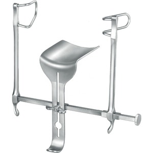 Retractor Balfour Completo con Hoja Central de Acero Inoxidable, Instrumentos de Cirugía General de Primera Calidad - Product Image 1