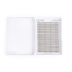 NTV Personnalisé Marque Privée Haute Qualité Naturel Long Style 8D 0.03 curl C Cils en Fibres Artificielles Premium Faux Faux Cils - Product Image 4