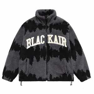 Veste en polaire pour homme avec logo personnalisé pour l'hiver et l'automne, polaire sherpa doux, veste à col roulé, fermeture éclair - Product Image 1