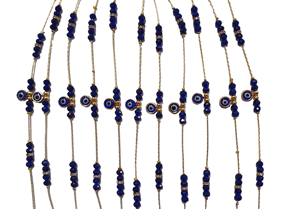 Bracelet en acier inoxydable plaqué pierres de zircon imitation perle DAFNI BIG PAZAR - Cadeau tendance fabriqué à Istanbul - Product Image 6