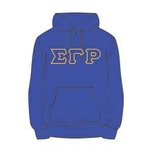 Sigma Gamma Rho bleu pull à capuche mélange de coton de qualité supérieure SGRho vêtements de sororité grecque personnalisé brodé Divine Nine HBCU - Product Image 2