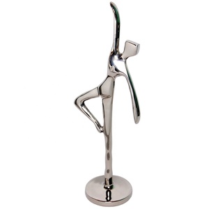 Attrayant brillant moine Figurine pas cher maison Table décoration métal artisanat pour anniversaire Ramadan ou mariage - Product Image 2