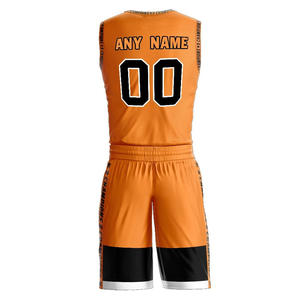 Uniforme de basket-ball imprimé de Logo personnalisé de meilleure qualité/uniforme de basket-ball 100% Polyester - Product Image 2