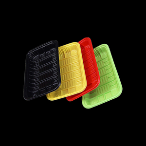 Khay nhựa <span class=keywords><strong>CPET</strong></span> dùng một lần hình chữ nhật dùng cho siêu thị, đựng sushi, bánh ngọt, bánh mì, salad, món ăn lạnh, trái cây, thực phẩm tươi sống - Product Image 5