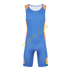 Ropa deportiva de poliéster BSCI personalizada 82% poliéster 18% spandex una pieza adultos MOQ 1 pieza triatlón trisuit botes de remos traje de una pieza - Product Image 2